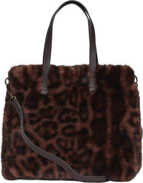 Marrone scuro, marrone con motivo leo