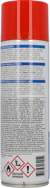 Immagine prodotto Nigrin Detergente per freni e parti di ricambio (500 ml)