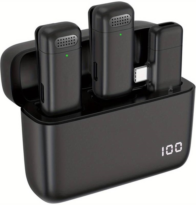 Produktbild PhoneLook Set aus 2 Lavalier-Krawattenmikrofonen