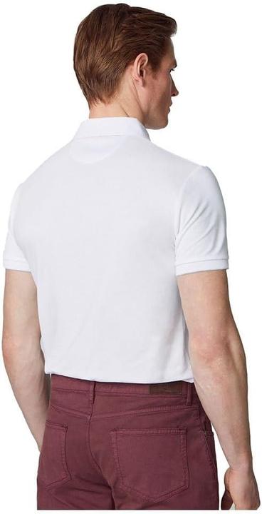 Produktbild Hackett Heren Stripe CLRBAND SS Poloshirt, wit (wit), S, Wit (wit), S (S)
