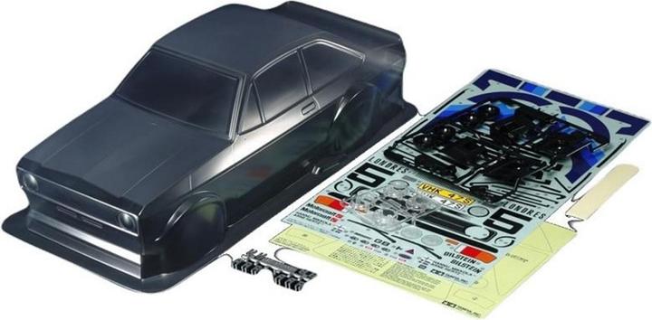 Actual product image Tamiya Ford Escort MkII Rally Body Parts Set
