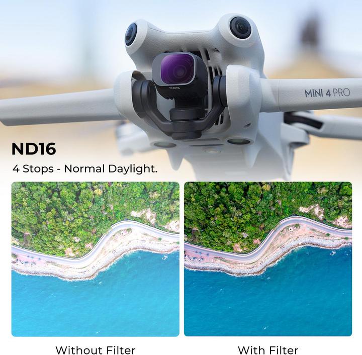 Produktbild K&F Concept Filter Kit (Drohnen Filter, DJI Mini 4 Pro)