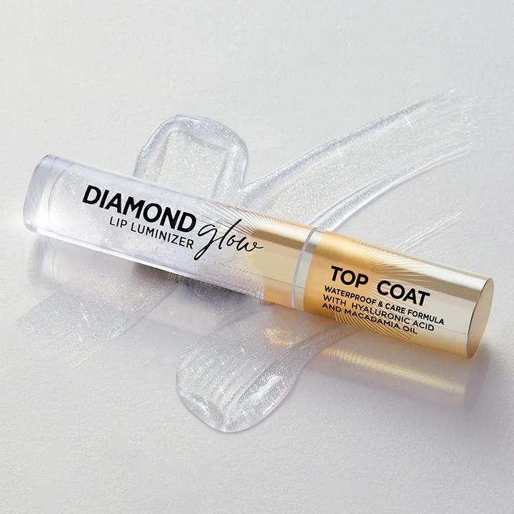 Productafbeelding NoName Diamond Glow Lip Luminizer Top Coat met Hyaluronzuur 1
