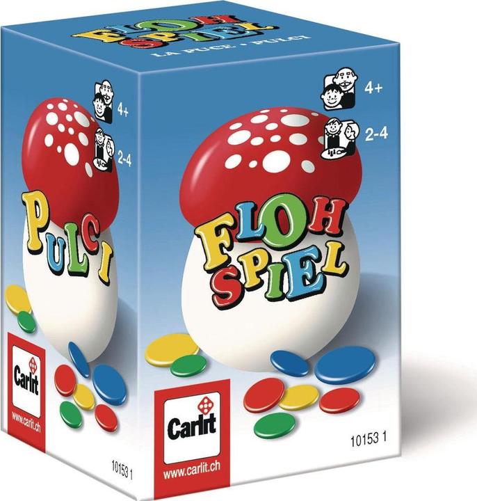 Actual product image Carlit Skill Game Flea Game (German, 2 - 4 Players)