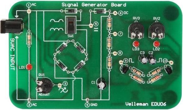 Produktbild Whadda Oszilloskop-Tutor-Board