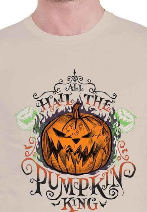 Immagine prodotto Dick Smith Maglietta unisex adulto All Hail the Pumpkin King in cotone (L)