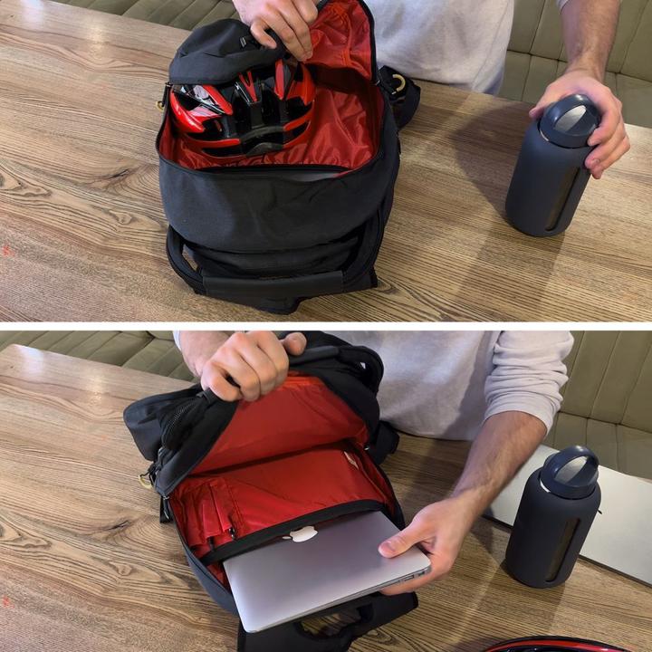 Produktbild Wozinsky Fahrradtasche Doppelrucksack 2in1 (30 l, Gepäckträgertasche)