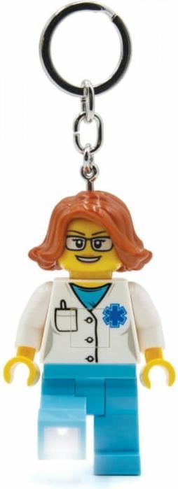 Immagine prodotto Euromic LEGO - Portachiavi con LED - Dottore donna (4006036-LGL-KE185H)