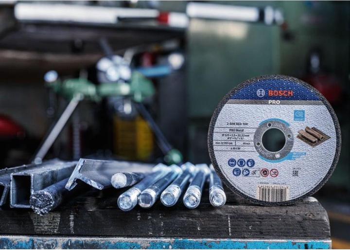 Immagine prodotto Bosch Professional Zubehör PRO Disco da taglio per metallo, 125 x 1,6 x 22,23 mm