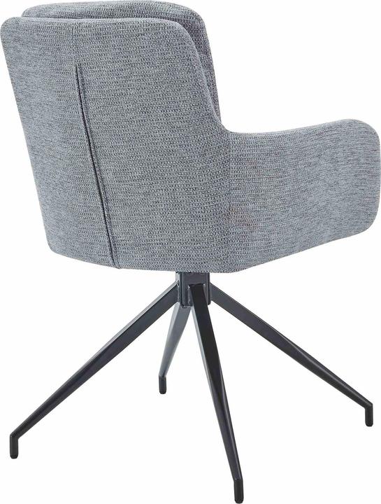 Actual product image CLP Pickett dining chair with 180 degree swivel function