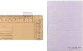 Actual product image Elba Full view tabs for setting folders, transparent (1 x)