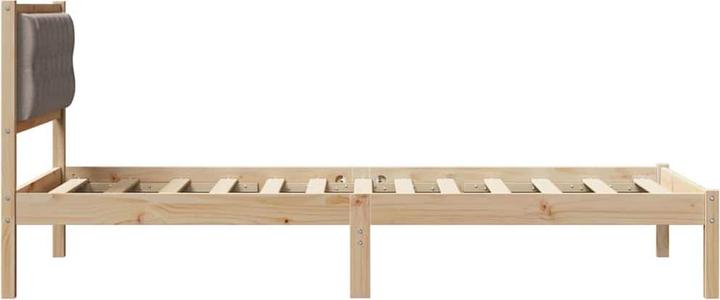 Actual product image vidaXL Bettgestell (100 x 200 cm)