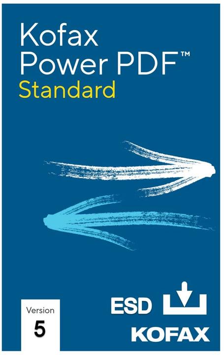 Kofax ESD Power PDF Standard 5.0 ESD, Vollversion, Multilingual (1 User, unbegrenzt)