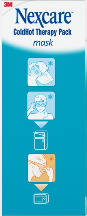 Actual product image Nexcare ColdHot face mask