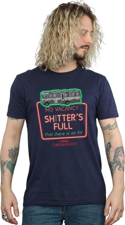 Produktbild National Lampoon´s Vacation National Lampoon's Christmas Vacation Greyscale No Vacancy TShirt (XXL)