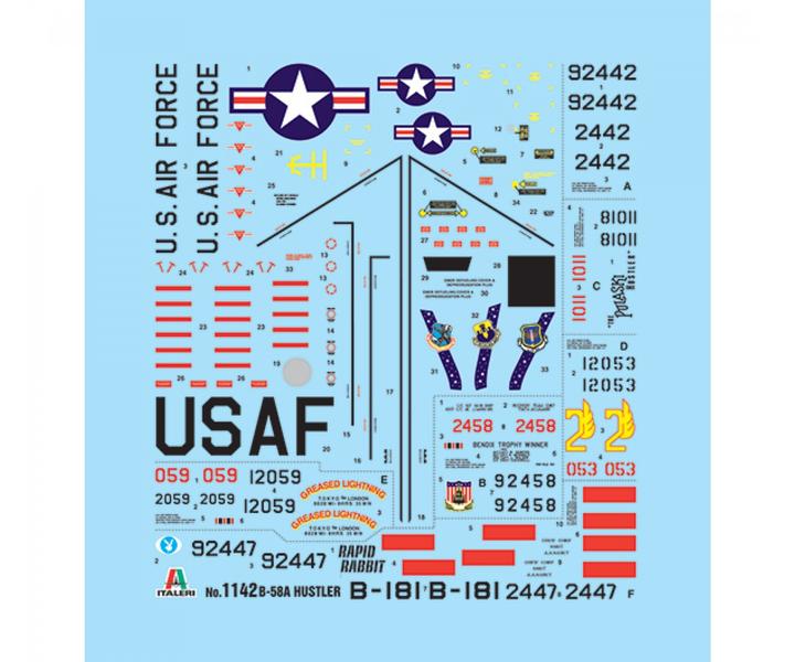Produktbild Italeri B-58 Hustler