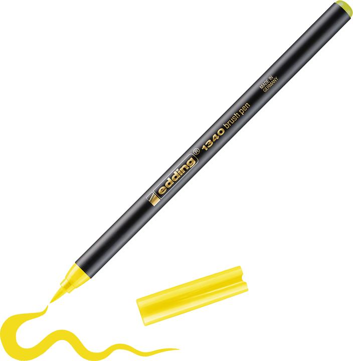 Produktbild Edding Brushpen 1340 (Gelb, 1 x)