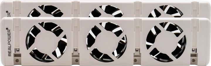RealPower Heizungslüfter HL-2,2er Set mit 3 Ventilatoren (3 x)