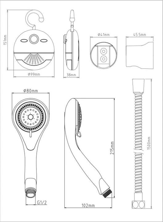 Productafbeelding Schütte Douchekop