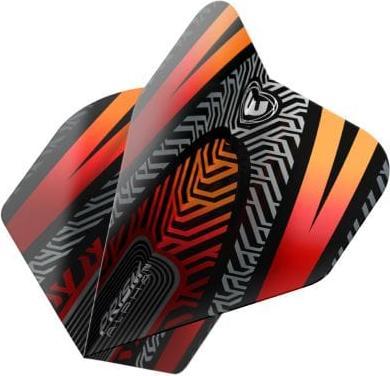 Produktbild Winmau Fly Alpha Standard, Black/Orange 6915-734