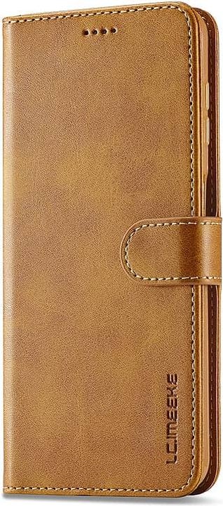 Immagine prodotto LC.Imeeke Huawei P30 Pro - Wallet Etui mit 3 Kartenfächern & Magnetverschluss, hellbraun/orange (Huawei P30 Pro Nuova Edizione, Huawei P30 Pro)