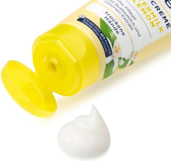 Actual product image dm Balea Hand Cream Buttermilk & Lemon
