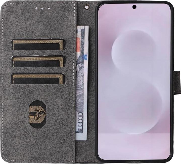 Produktbild Cover-Discount Galaxy S25 Edge - Ledertasche mit RFID Blocker (Samsung Galaxy S25 Edge)