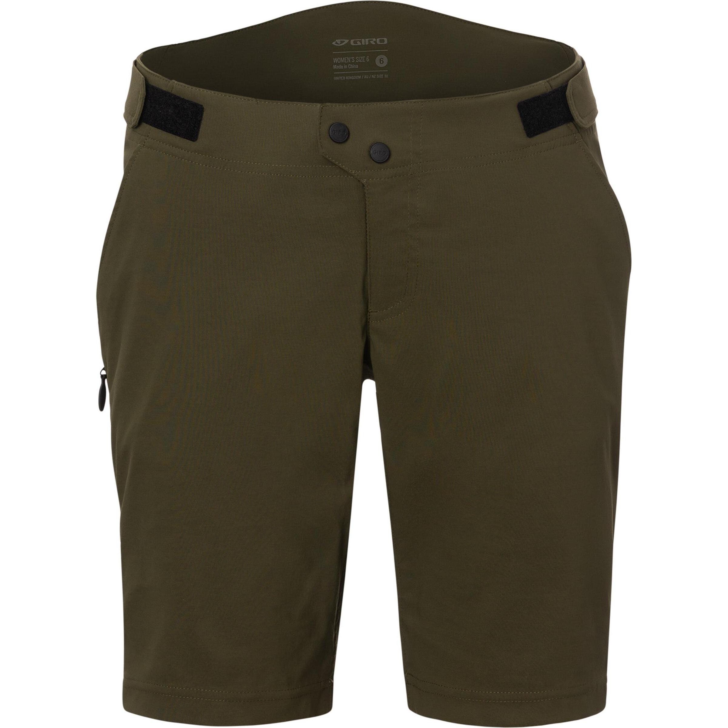 Giro, Damen, Velohosen, W Ride Short (M), Grün, M