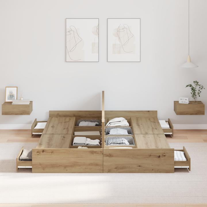 Immagine prodotto vidaXL Moderner Bettrahmen (140 x 200 cm)