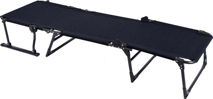 Produktbild Mojawo 2 in 1 Gartenliege Sanitätsliege Gästebett und Relaxsessel mit Polster (90 cm)