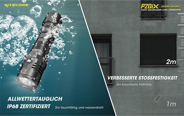 Produktbild Nitecore P20iX - 4000 Lumen (14 cm, 4000 lm)