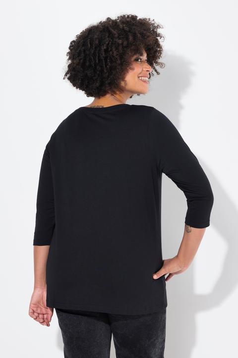 Produktbild Angel of Style T-Shirt, Classic Fit, Collagen-Druck, 3/4-Ärmel (48)