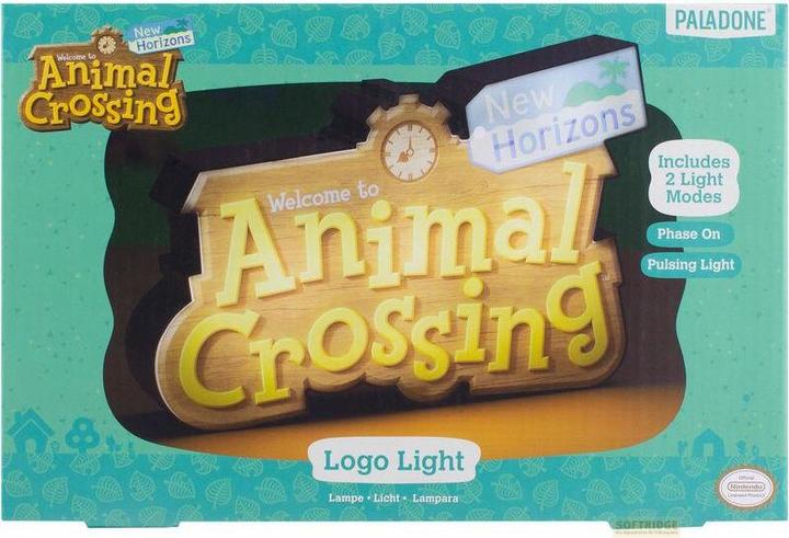 Actual product image Paladone Products Animal Crossing Logo Light
