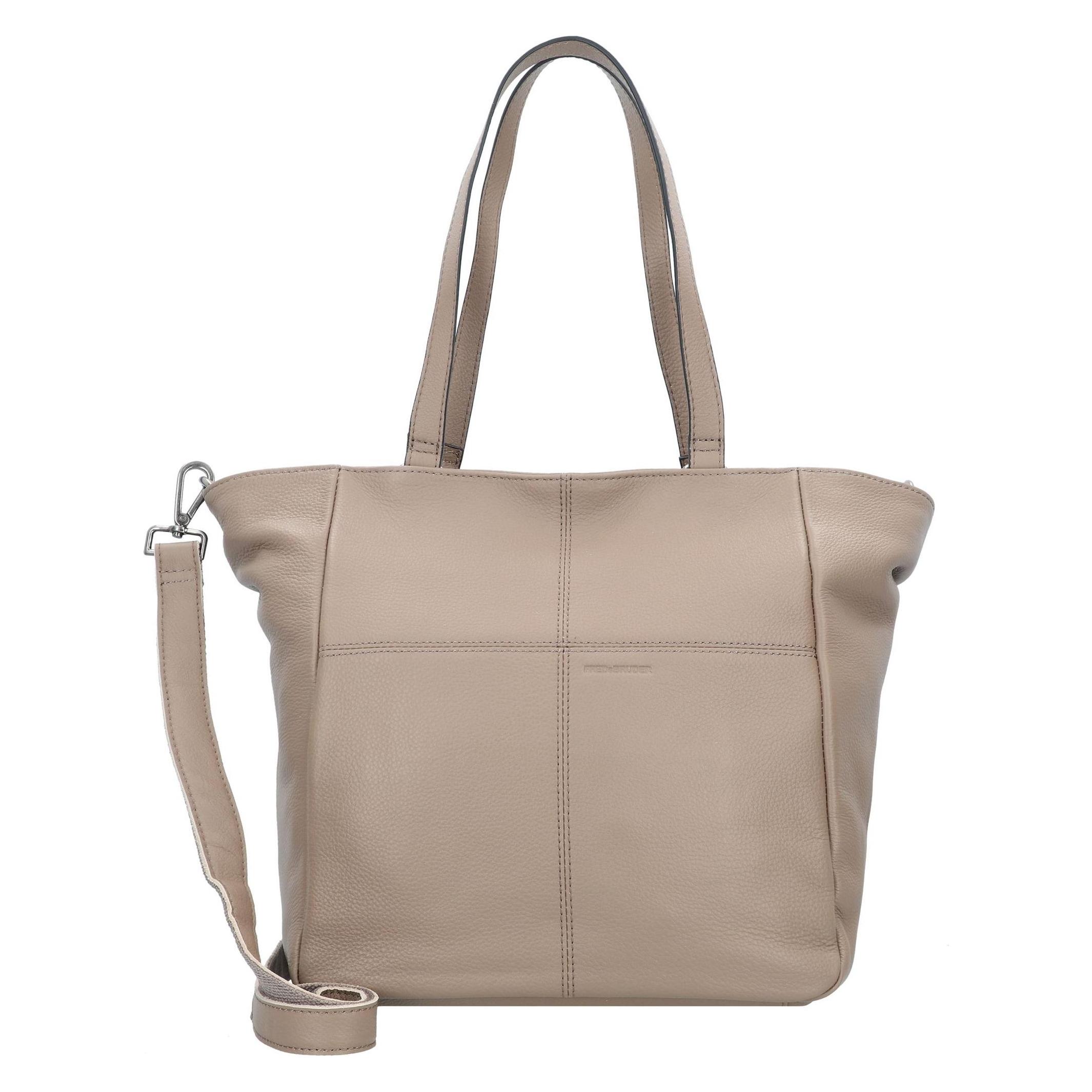 FredsBruder, Damen, Handtasche, Shopper Pruvia Shopper, Braun