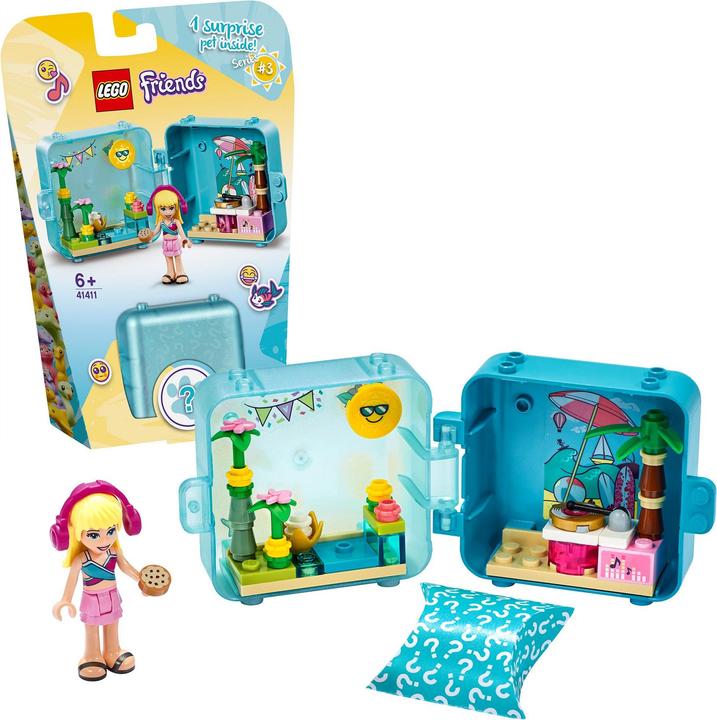 Produktbild LEGO Stephanies Sommer Würfel Strandparty (41411, LEGO Friends)