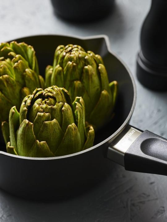 Produktbild Scanpan Stielkasserolle CLASSIC Ø 18 cm mit Deckel - Induktion (Stielkasserolle, Aluminium)