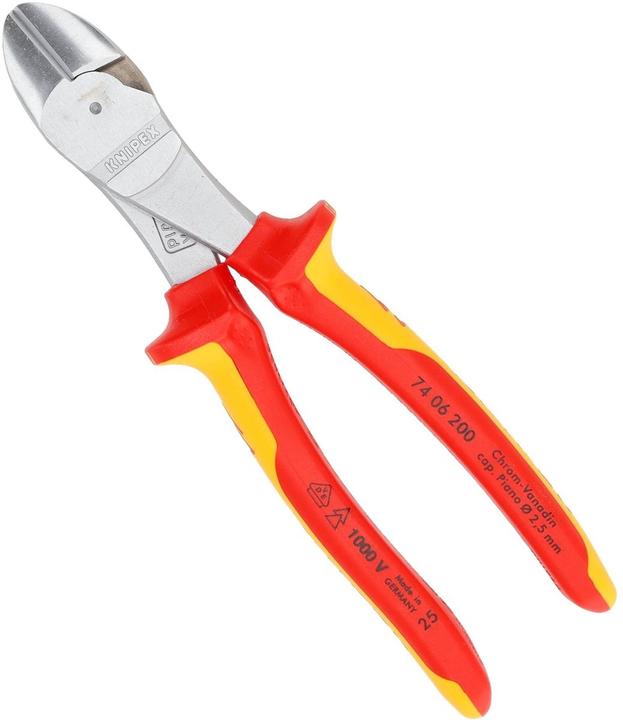 Actual product image Knipex High Leverage Diagonal Cutter (200 mm)