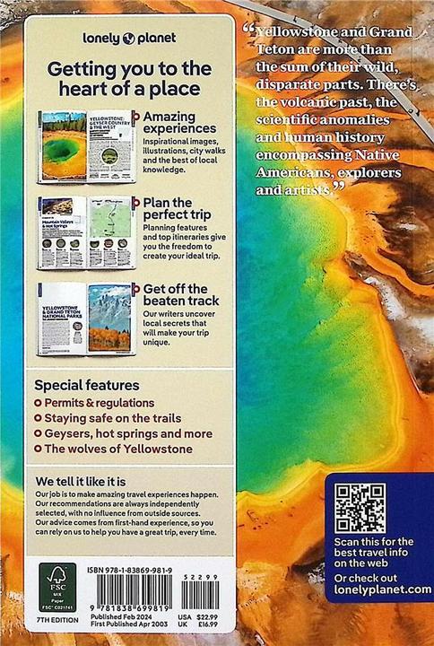 Produktbild Yellowstone & Grand Teton National Parks (Englisch, Collectif, Regis St. Louis, 2024)