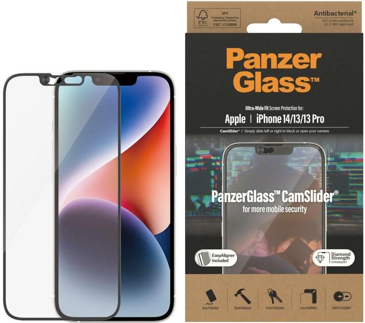 Produktbild PanzerGlass Ultra-Wide Fit (1 Stk., Apple iPhone 13, Apple iPhone 13 Pro, Apple iPhone 14)
