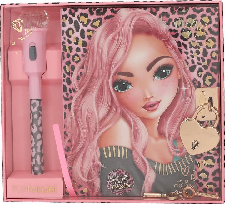 Top Model TOPModel - Diary with Secret Pen - (0413216) (Lined, Soft cover)