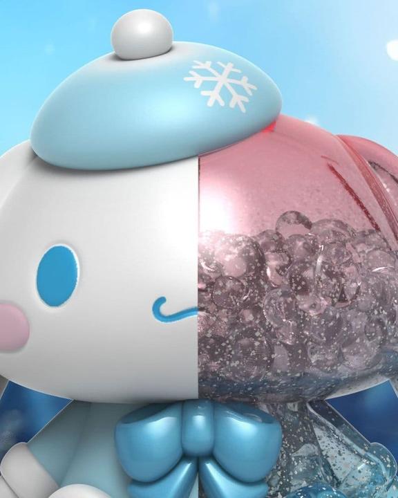 Actual product image Mighty Jaxx Window Box Snowy Dreams Cinnamoroll