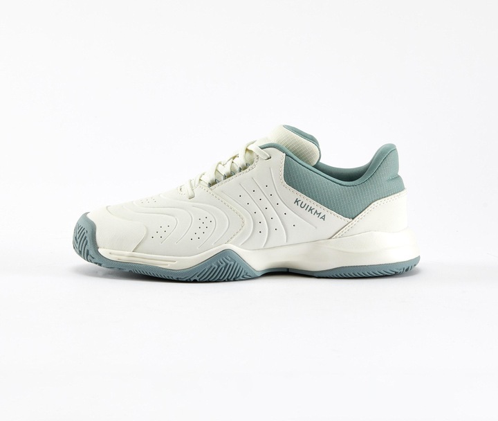 Kuikma Kinder Tennisschuhe mit Schnürsenkel - TS Strong Jr weiss