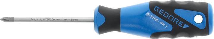 Gedore 2160 PH 1 3C screwdriver, cross recess PH 1, 180 mm (Phillipps cross recess (PH))