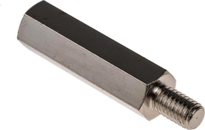 Produktbild RS PRO Steel Hex. Threaded Spacer M6x35mm