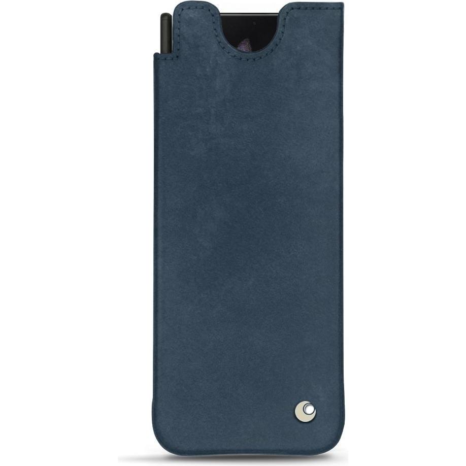 Noreve Lederschutzhülle (Samsung Galaxy Z Fold3), Smartphone Hülle, Blau