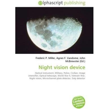 Night vision device, Fachbücher von Agnes F. Vandome, Frederic P. Miller, John McBrewster