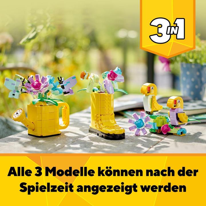 Productafbeelding LEGO 31149 Gieter met bloemen (31149, LEGO Creator 3-in-1)