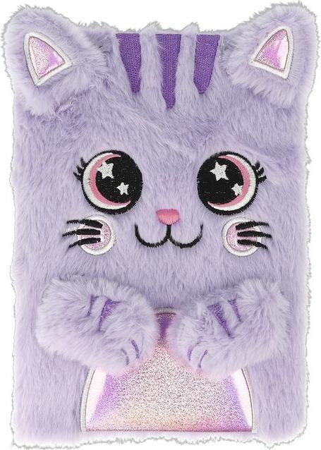 Image du produit BB Klostermannn Notizbuch Cutie Katze lila (A5, À rayures)