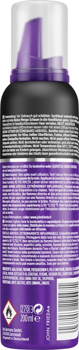 Actual product image John Frieda Frizz Ease (200 ml, Foaming agent)