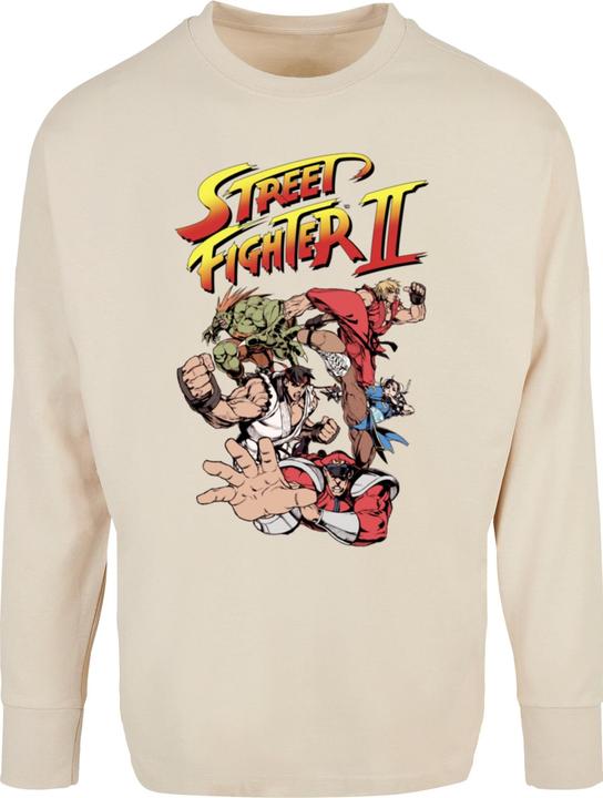 Produktbild Merchcode Streetfighter 2 - Group Graphic Oversize Longsleeve - 197713 (XL)